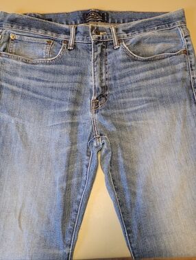 Lucky Brand Jeans Size 34" X 29-1/2" -  5 Pocket Style, Zip & Button Fly Jeans.